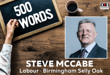 GE2019 | 500 Words: Steve McCabe • Labour • Birmingham Selly Oak