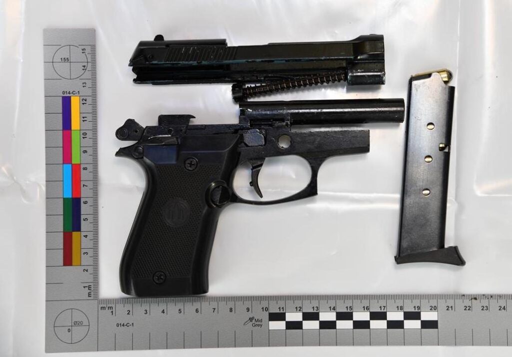 Two arrested as loaded gun and crack cocaine seized from Rubery flat ...
