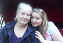 Beccah’s run in memory of her mom and grandma who were cared for by Birmingham Hospice