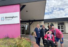 Inspirational couple walk and rolled 160 miles in seven days to support local hospice