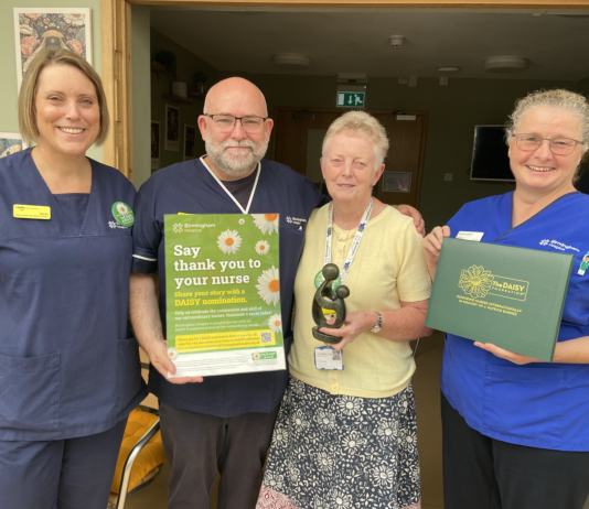 Hospice first in West Midlands to launch DAISY Nursing Awards