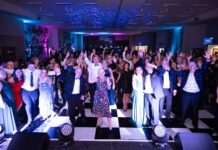 Glitz and glamour in the city centre for Birmingham Hospice’s Winter Ball